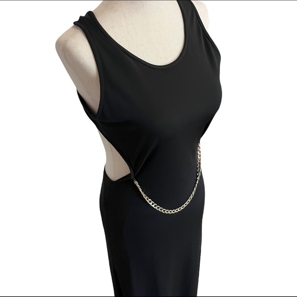 BCBGMAXAZRIA Black Jovarra Cut-out Gown - Picture 4 of 8